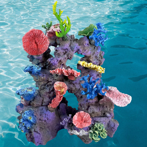 DM037PNP Large Coral Reef Aquarium Decoration for Saltwater Fish Tanks