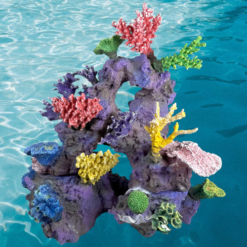DM038PNP Large Coral Reef Aquarium Decoration for Saltwater Fish Tanks