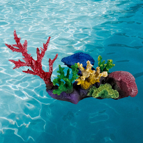DM056 Small Coral Reef Tank Décor for Salt Water Fish Aquariums