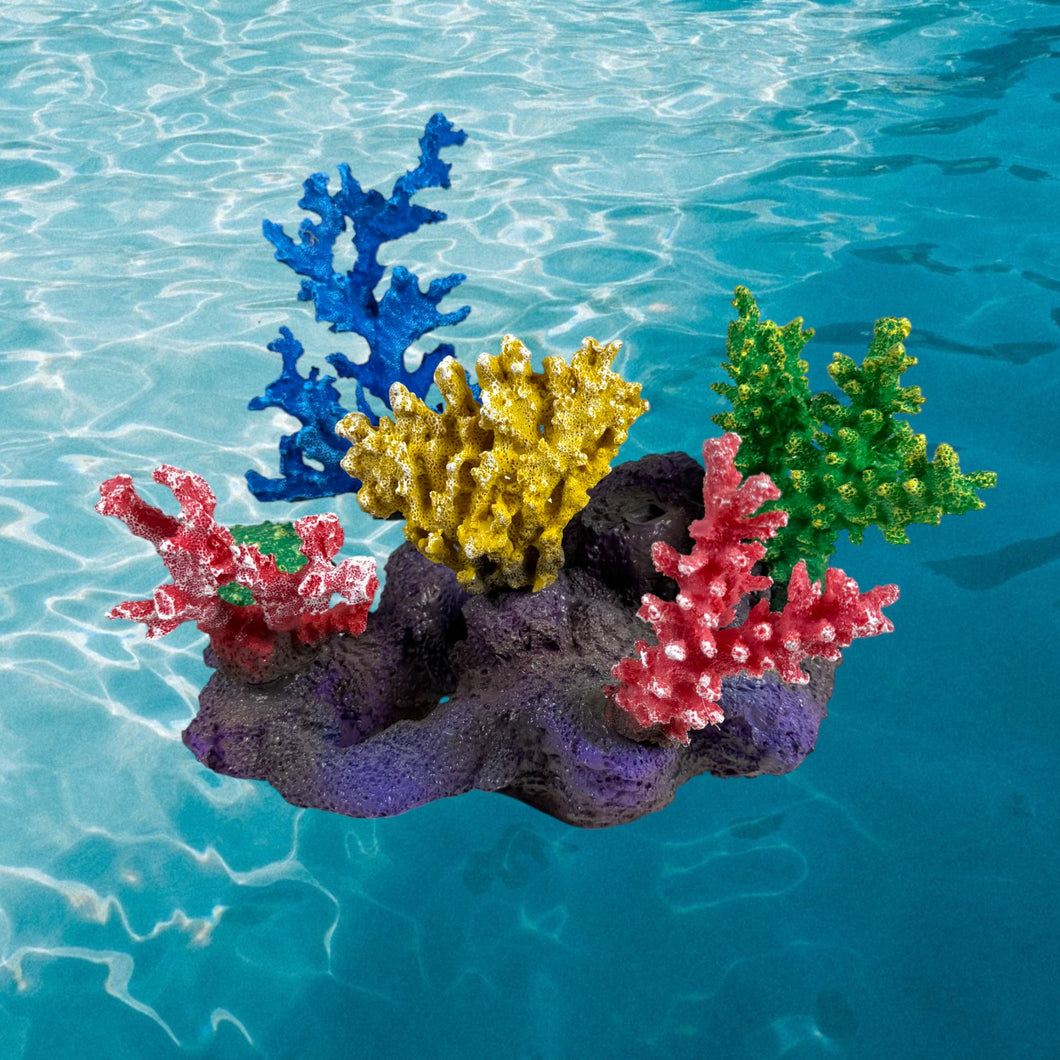 DM058 Small Coral Reef Tank Décor for Salt Water Fish Aquariums