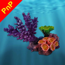 Load image into Gallery viewer, PNP0009 Artificial Fake Coral Aquarium Decor for Marine Tanks