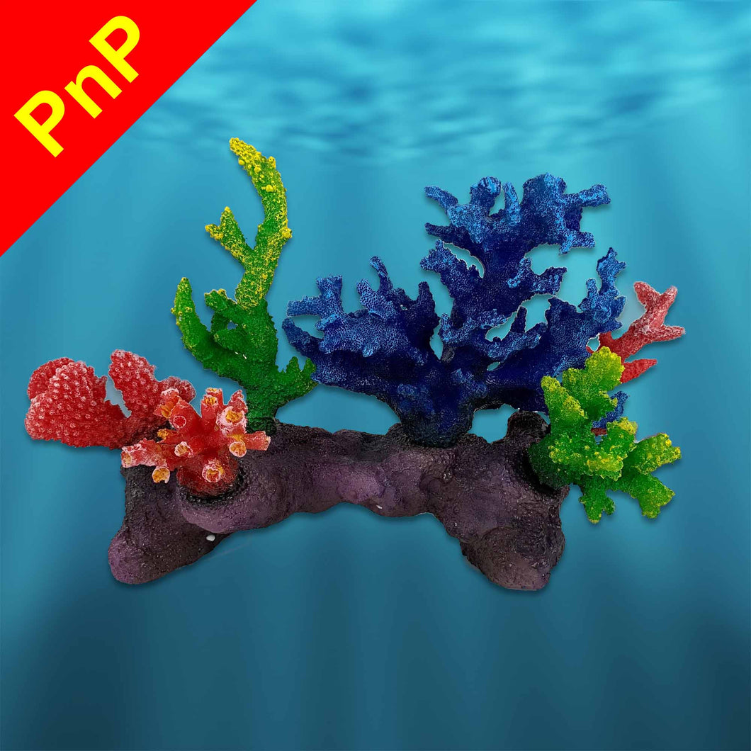 Instant Reef Artificial Coral Inserts, Fake Coral Reef Decorations.