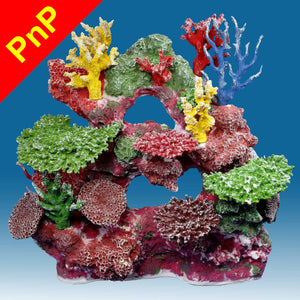DM042PNP Large Reef Fish Aquarium Decoration for Saltwater Tanks