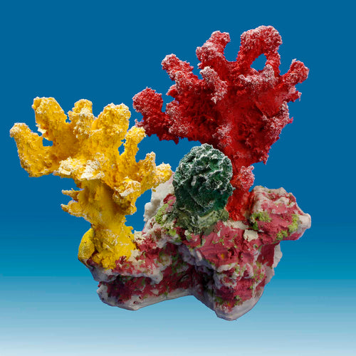 DM049 Fake Coral Reef Decor, Aquarium Ornament for Salt Water Tanks
