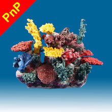 Load image into Gallery viewer, INSTANT REEF® DM066PNP Coral Reef Aquarium Decor for Marine Fish Tanks