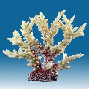 WT015 White Coral Aquarium Decor for Marine Tanks